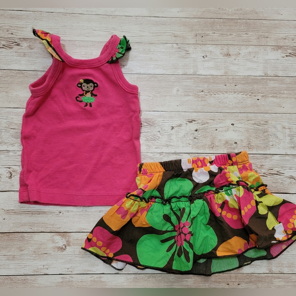 Carters 3 month 2 PC Skort outfit